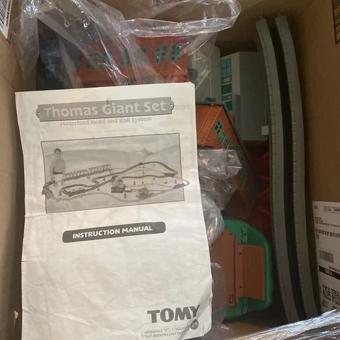 Rare 2006 "Thomas Giant Set" Motorized Trackmaster System Plus Bonus sets Trains Cover
