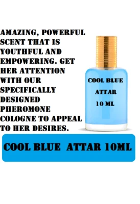 Fresco Azul Attar Feromonas Spray Colonia Sexy Feromona Para Hombre Colonia Attar 10 ml Foto 1 de 4