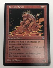 1998 Magic: The Gathering - Stronghold Furnace Spirit MTG Card