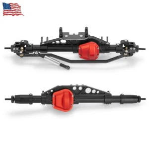 CNC Alloy Front Rear Axle For 1/10 Axial WRAITH 90018 RR10 90048 RC Crawler Car - Picture 1 of 15