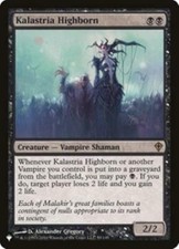 WOTC MtG The List Kalastria Highborn (R) NM