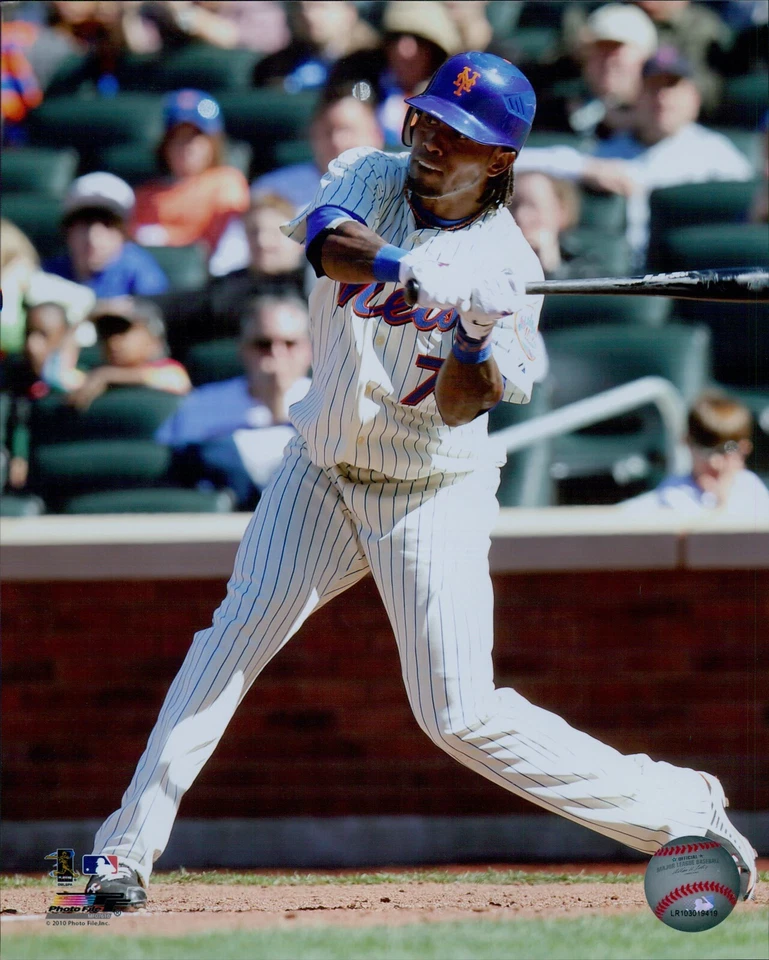 Jose Reyes New York Mets MLB Baseball Licensed Unsigned 8x10 Glossy Photo C - Image 1 of 1