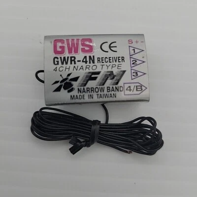RC Part Accessory GWS Narrow Band 72 MHz 4N Receiver - Image 1 of 2
