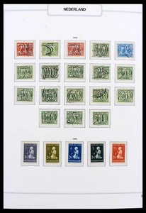 Lote 39771 Colección de sellos MNH Países Bajos 1940-1987 en Excelente álbum. - Imagen 1 de 10