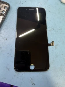 Original OEM iPhone 7 Plus LCD With Hairline Crack And Ear Speaker - Picture 1 of 5