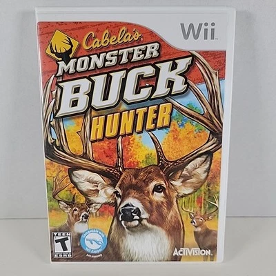 Cabela's Monster Buck Hunter Nintendo Wii!!! EUC!! Free Shipping! Tested & Works - Image 1 of 4