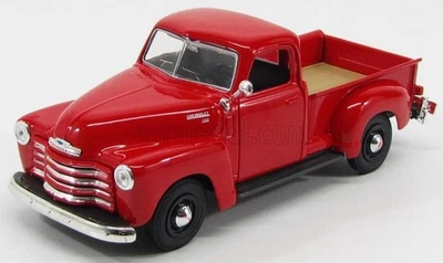 MODELLINO FURGONE STATICO MAISTO CHEVROLET 3100 PICK-UP 1950 ARANCIO SCALA 1/25 - Immagine 1 di 4