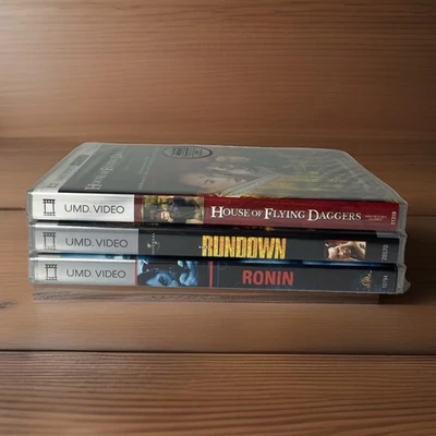 PSP UMD Action Lot – House of Flying Daggers, Ronin, The Rundown – New Sealed Foto 1 de 3