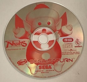 Sega Saturn Christmas Nights into Dreams Disc Only