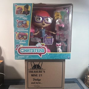 Chatsters Gabby Electronic Interactive Girl Toy Doll, App Talks Box Damage(997Y) - Bild 1 von 14