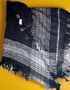 Neu schöner Dressbarn Shaw Pullover, Überwurf, wärmer neu mit Etikett bequem gesmokt Boho - Bild 1 von 6