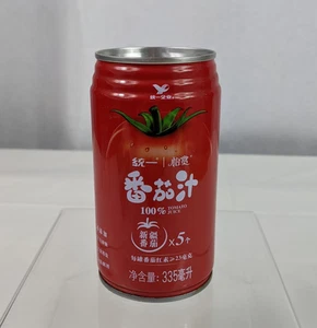 Collectable Chinese Uni-President Tomato Juice Can 335 ml Advertising China - Bild 1 von 9