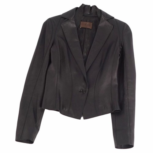 Giacca Loewe pelle agnello capospalla donna 36 (equivalente) nero usato0