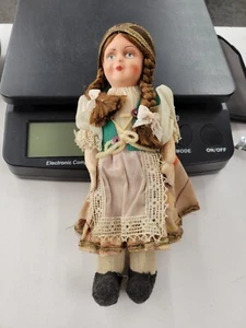 Vintage Hungarian Maiden Doll. Made In Hungary. Good Condition  - Picture 1 of 9