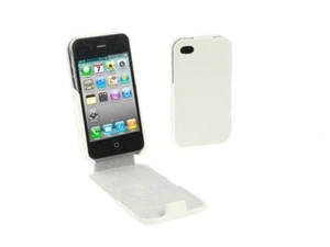 Etui na telefon bardzo cienkie na telefon komórkowy iPhone 4 4S białe - Zdjęcie 1 z 3