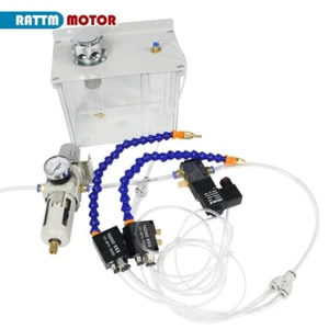 YS-BPV-3000 Cooling Spray Pump System 110V+3L Water Tank For CNC Lathe Engraving - Picture 1 of 9