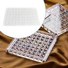 Rhinestone Nail Box Rectangle Jewelry Container for Nail Art Rings Earrings