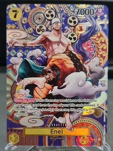 ENEL (SP Alt Art) OP05-100 ENGLISH Awakening of the New Era ONE PIECE TCG - Picture 1 of 2