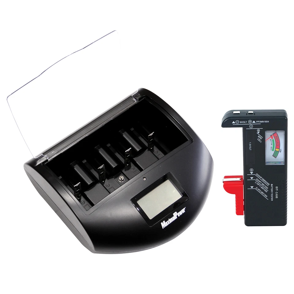 FC999 Mark II Smart Charger Li-ion/Alkaline/NiMh/ AA AAA AAAA C D w/ USB Port - Image 1 of 4