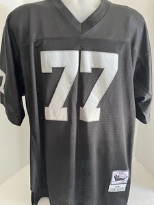 Maglia Lyle Alzado Mitchell & Ness 1984 Oakland Raiders retro cucita taglia 52 - Foto 1 di 14
