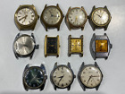 Vintage Lot of 11 Automatic & Wind-Up Men's Watch, Don't Run (7-#30)