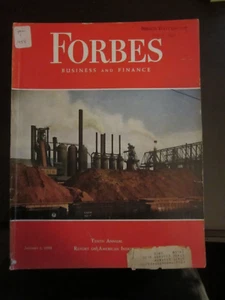Forbes Business Magazine January 1958 Tenth Annual Report American Industry 67 - Picture 1 of 1