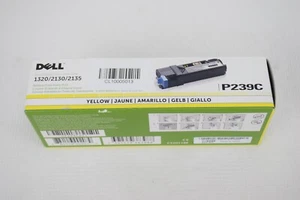 Cartucho de tóner amarillo serie DELL P239C 1320/2130/2135 - Imagen 1 de 3