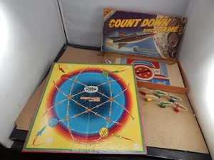 c.1960 Transogram COUNT DOWN SPACE GAME Board Game - Picture 1 of 9
