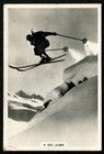 Tobacco Card, Senior Service, WINTER SCENES, 1937, A Ski Jump, #5