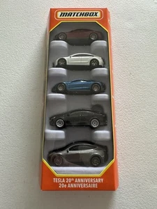 Matchbox Tesla 20th Anniversary 5-pack set - Picture 1 of 1