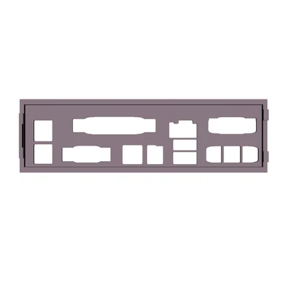 Escudo de E/S Via epia 5000, impreso en 3D, placa posterior de E/S Foto 1 de 4