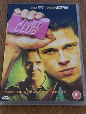 Fight Club (DVD 1999) Brad Pitt Edward Norton Cert 18 - Image 1 of 3