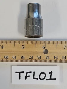 Vintage Craftsman 44054 1/2" Drive 7/16" Shallow Socket 6 Point Inverted G USA  - Picture 1 of 8