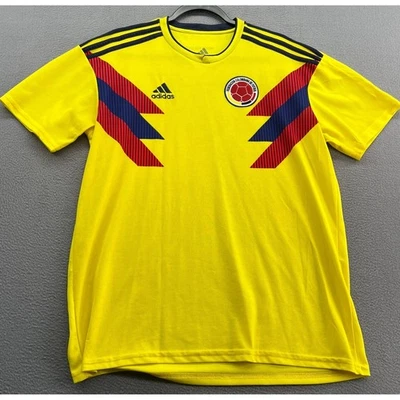 Camiseta Adidas Adulto Talla M Selección Colombia Fútbol Camiseta Amarilla Foto 1 de 4