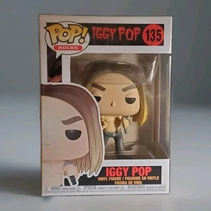 IGGY POP #135 Funko Pop + FREE Protector - Rare Punk Rock Legend Figur - Bild 1 von 6