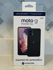 Motorola Moto G Power 5G (2024) Midnight Blue Unlocked New, Unopened retail box - Picture 1 of 3