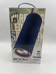 Altavoz LED Inalámbrico BoomTube Manos Libres Luz Cambiante de Color NUEVO - Imagen 1 de 18