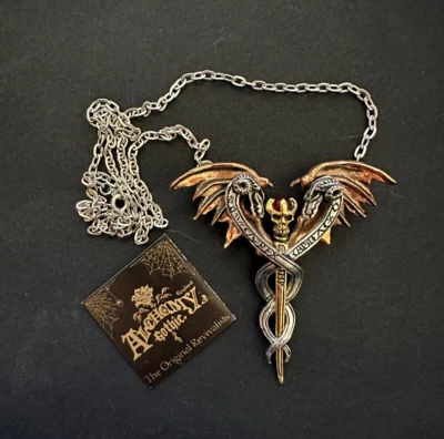 Flammels Rod Pendant Alchemy Gothic - Immagine 1 di 3