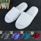Warm Coral Fleece Disposable Slippers Half Pack Slippers Home Spa Hotel Slippers