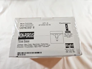 Smith & Nephew Genesis 2 Tibial Base - Non-Porous - Size 5 - Right - Picture 1 of 4