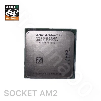 CPU AMD ATHLON 64 3200+  SOCKET AM2  2 GHZ - Immagine 1 di 3