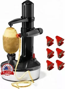 Pelador De Papas Electrico Utencilio De Cocina Pela Patatas Para Verduras Frutas - Picture 1 of 8