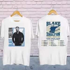 2025 Blake Shelton Friends and Heroes Tour Shirt, Blake Shelton Countr - Picture 1 of 5