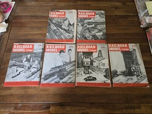 Lote de 6 revistas artesanales modelo ferrocarril - 1953 -- Juego 2 - Imagen 1 de 10