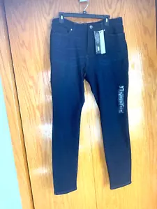 Vintage Lee Jeans NWT Size 16 Long Modern Fit Skinny 360 Stretch Dark Rinse - Picture 1 of 14