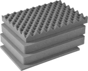 4-teiliges verbessertes Ersatzschaum-Set für den Pelican 1500. (2 mittlere Zuschläge) - Bild 1 von 2