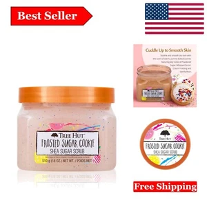 Frosted Sugar Cookie Shea Sugar Scrub – Exfoliate & Nourish for a Soft, Glowi... - Picture 1 of 14