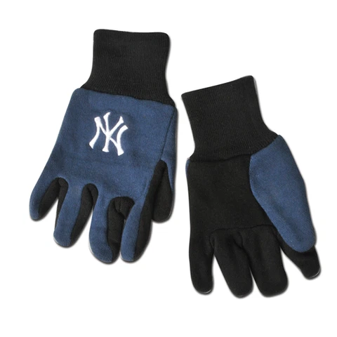 MLB NEW YORK YANKEES GLOVES KIDS YOUTH SIZE TWO-TONE NEW Cover