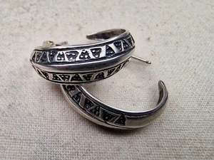 Sigmund Espeland Snorre Viking sterling silver 925 earrings ear creols Norway - Picture 1 of 5