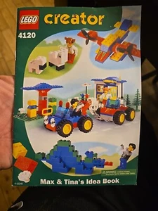 LEGO CREATOR Set 4120 Max und Tina’s Idea Book - NUR ANLEITUNG OHNE STEINE - Bild 1 von 2